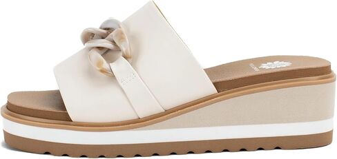 Yellow Box Women's Alora Wedge Sandal in Saudi Arabia