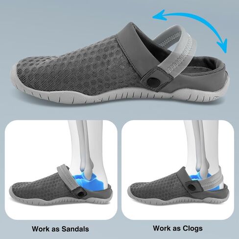 Bare Clog Unisex Water Shoes Outdoor Hiking Sandals Slip on Slippers Classic Clogs Quick Dry Athletic Shoes in Saudi Arabia