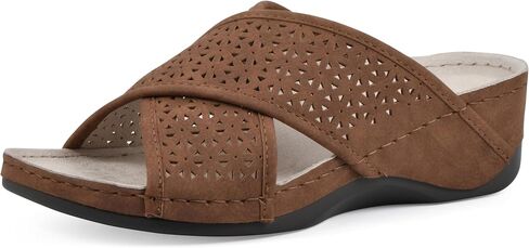 CLIFFS BY WHITE MOUNTAIN Women's Collet Wedge Sandal in Saudi Arabia