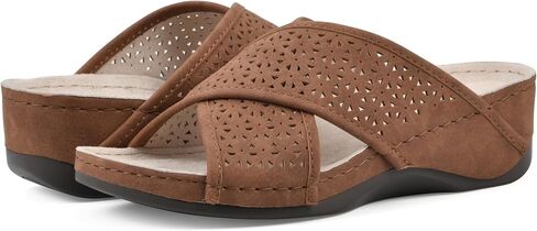 CLIFFS BY WHITE MOUNTAIN Women's Collet Wedge Sandal in Saudi Arabia