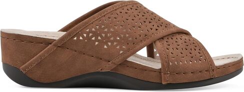 CLIFFS BY WHITE MOUNTAIN Women's Collet Wedge Sandal in Saudi Arabia