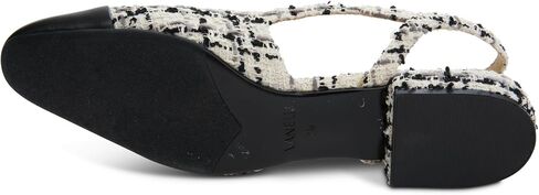 VANELi Womens Tisha Slingback Flats Casual - Beige, Black in Saudi Arabia