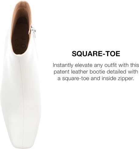 Journee Collection Womens Haylinn Bootie with Square Toe and Block Heel in Saudi Arabia