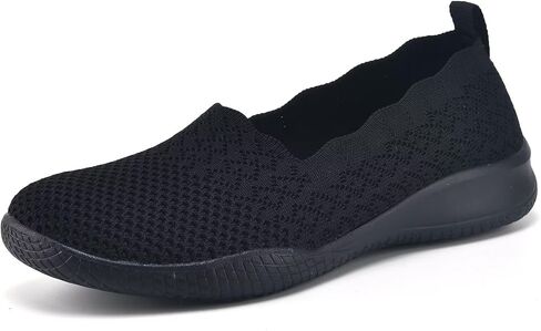 Wryweir Women's Comfortable Loafers Slip-on Casual Flats Breathable Mesh Walking Shoes in Saudi Arabia