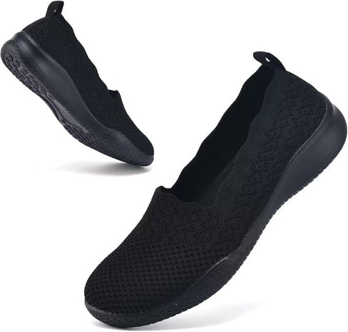 Wryweir Women's Comfortable Loafers Slip-on Casual Flats Breathable Mesh Walking Shoes in Saudi Arabia