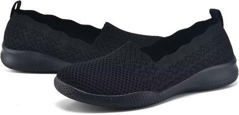 Wryweir Women's Comfortable Loafers Slip-on Casual Flats Breathable Mesh Walking Shoes in Saudi Arabia