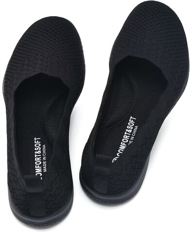 Wryweir Women's Comfortable Loafers Slip-on Casual Flats Breathable Mesh Walking Shoes in Saudi Arabia