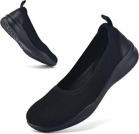 Wryweir Women's Comfortable Loafers Slip-on Casual Flats Breathable Mesh Walking Shoes in Saudi Arabia