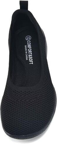 Wryweir Women's Comfortable Loafers Slip-on Casual Flats Breathable Mesh Walking Shoes in Saudi Arabia