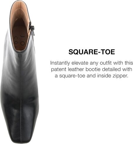 Journee Collection Womens Haylinn Bootie with Square Toe and Block Heel in Saudi Arabia