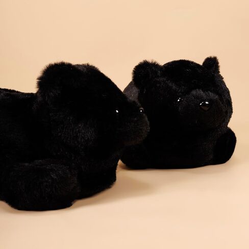 Cute Bear Slipper, Plush Animal Bear House Slippers Warm Fuzzy Teddy Bears Shoes Fluffy Winter Home Slides for Women Men in Saudi Arabia