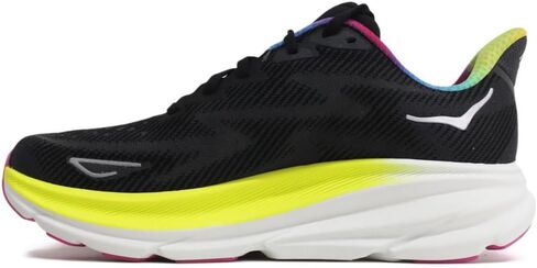 Hoka One One Womens Clifton 9 Textile Black All Aboard Trainers 9.5 US in Kuwait