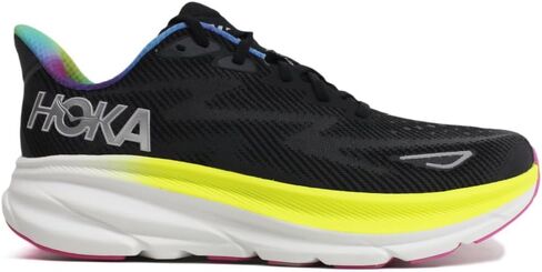 Hoka One One Womens Clifton 9 Textile Black All Aboard Trainers 9.5 US in Kuwait