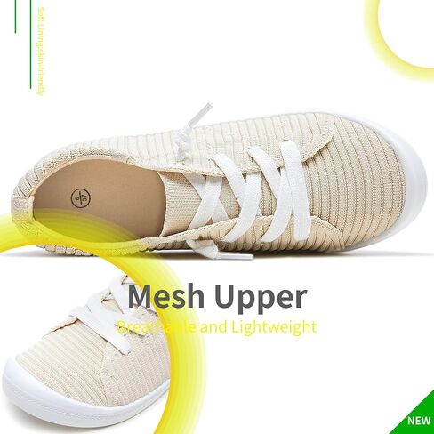 Mesh Slip On Shoes Women Comfort Knit Slip On Loafer Casual Fashion Sneaker Lightweight and Breathable Walking Flats in Saudi Arabia