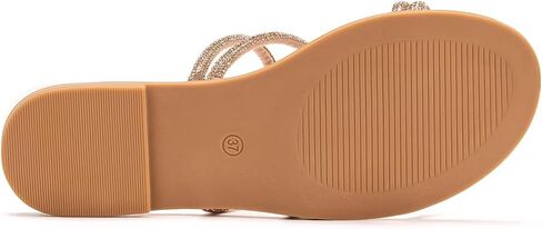 Frank Mully Womens Slide Sandals Open Toe Rhinestone Straps Slip On Beach Slide Casual Dressy Flats Sandal for Women Summer in Saudi Arabia