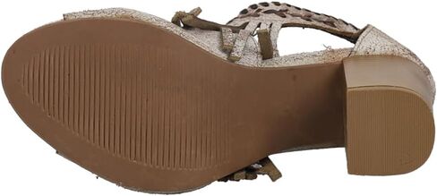 ROPER Womens Bettina Fringe Shootie Pumps Dress Sandals High Heel 3" & Up - Brown in Saudi Arabia