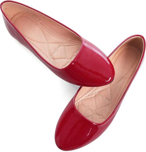 Dear Time Women's Casual Foldable Ballet Flats Square Toe Ballerina Flats Shoes Comfortable in Saudi Arabia