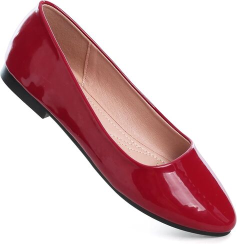 Dear Time Women's Casual Foldable Ballet Flats Square Toe Ballerina Flats Shoes Comfortable in Saudi Arabia