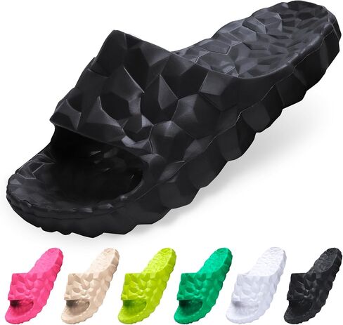 Slides For Women And Men - Slippers For Women Indoor/Outdoor - DIANETS EVA Comfortable Cloud Sandals For Women/Men - Pillow House Slippers Shower Shoes - Non-Slip Beach Slides - Thick Soft Sole in Saudi Arabia