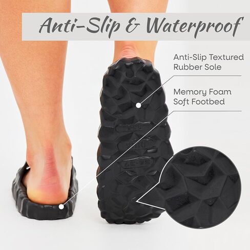 Slides For Women And Men - Slippers For Women Indoor/Outdoor - DIANETS EVA Comfortable Cloud Sandals For Women/Men - Pillow House Slippers Shower Shoes - Non-Slip Beach Slides - Thick Soft Sole in Saudi Arabia