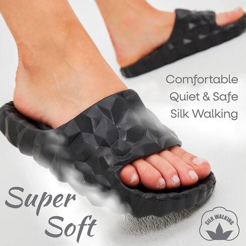 Slides For Women And Men - Slippers For Women Indoor/Outdoor - DIANETS EVA Comfortable Cloud Sandals For Women/Men - Pillow House Slippers Shower Shoes - Non-Slip Beach Slides - Thick Soft Sole in Saudi Arabia