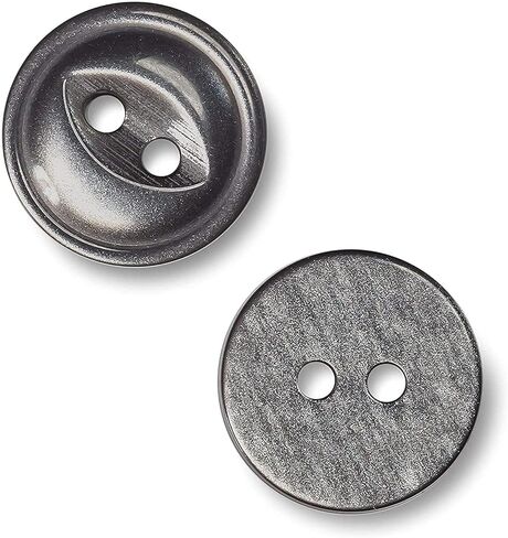 12 Pcs White Buttons for Sewing 0.35 inch Fish Eye Buttons for Crafts 2 Hole White Buttons 14L Sewing Buttons Round Buttons Plastic Buttons Design Buttons for Pants Dress Skirt Shirt Scrapbooking DIY in Saudi Arabia
