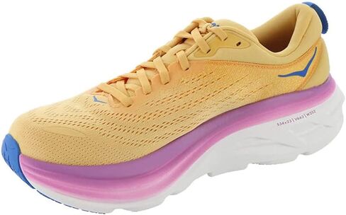 HOKA ONE ONE Women's Bondi 8 Running Shoes, Impala/Cyclamen, 6.5 US in Kuwait