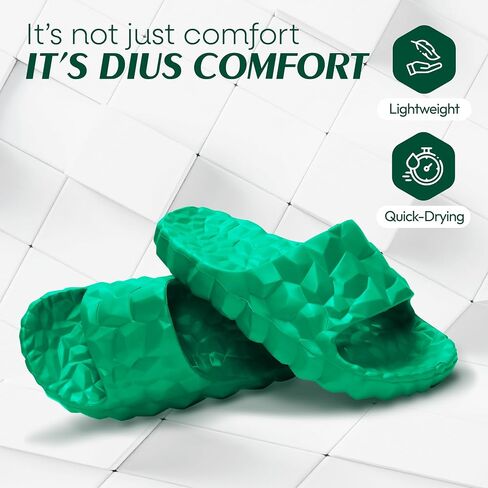 Slides For Women And Men - Slippers For Women Indoor/Outdoor - DIANETS EVA Comfortable Cloud Sandals For Women/Men - Pillow House Slippers Shower Shoes - Non-Slip Beach Slides - Thick Soft Sole in Saudi Arabia