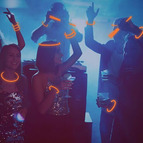 yofobu العصي الخضراء المتوهجة السائبة تضيء سوار القلائد المتوهجة مع موصلات 50ct 8 "glowsticks 4th of July لوازم حفلات النيون لعيد الميلاد عيد القديس باتريك عيد ميلاد الربيع الزفاف كرنفال الهذيان in Kuwait