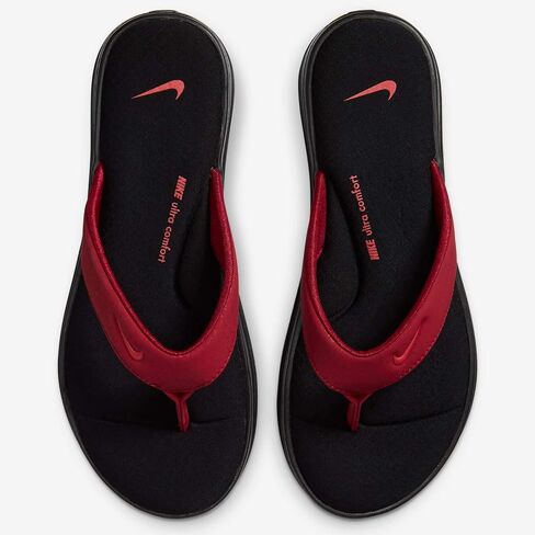 Nike Women's Ultra Comfort Thong AR4498 (Black/Track Red-Noble Red, Numeric_7) in Saudi Arabia