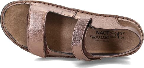 NAOT Footwear Women's Karenna Sandal Radiant Copper Lthr 6 M US in Saudi Arabia