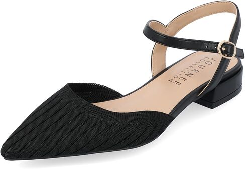Journee Collection Women's Medium and Wide Width Ansley Flats in Saudi Arabia