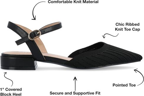 Journee Collection Women's Medium and Wide Width Ansley Flats in Saudi Arabia