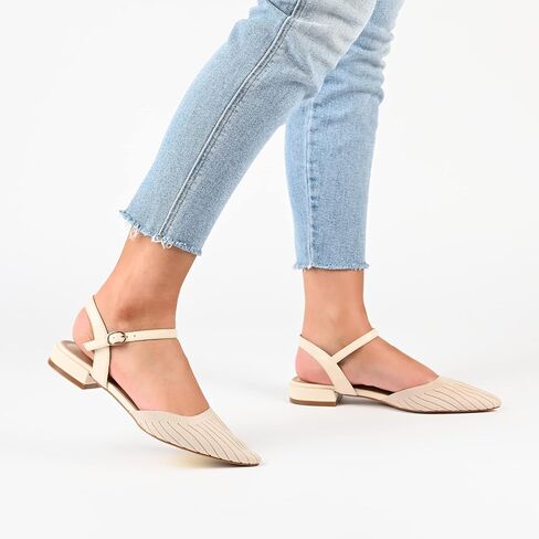 Journee Collection Women's Medium and Wide Width Ansley Flats in Saudi Arabia
