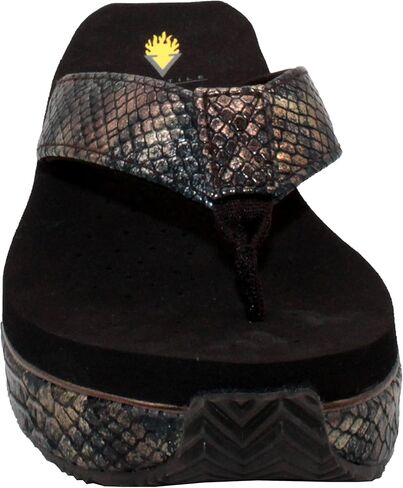 VOLATILE Womens Glimpse Diamonte Rhinestone Thong Athletic Sandals Casual High Heel 3" & Up - Beige in Saudi Arabia