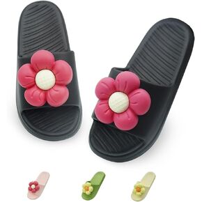 Cloud Slides for Women, Summer Sandals for Women, Shower Shoes Women Men, Flower Pillow House Slippers, Slides for Women
