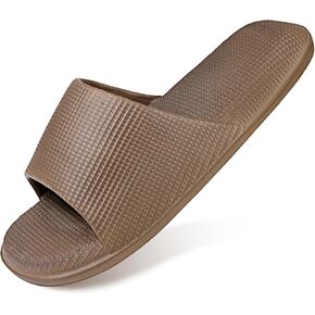 Cloud Slides for Women Men, Summer Waffle House Slippers for Indoor, Open Toe Home Shower Pool Slippers Waterproof