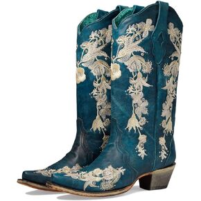 Corral Boots A4361 Navy Blue 5 B (M)