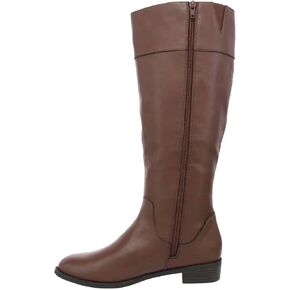 Karen Scott Womens Deliee 2 Faux Leather Riding Boots
