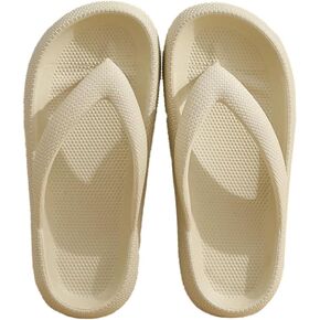 Women's Recovery Flip Flops Sandals Pillow Soft Slide Cushion Beach Flat Thong Sandals Bath Spa Walking Slipper Shoes Unisex