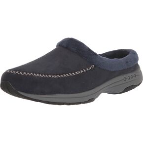 Easy Spirit Women's Tslip2 Slipper, Navy, 8.5 Wide