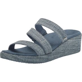 Skechers Women's Martha Stewart Arch Fit Beverlee-Morningside Wedge Sandal