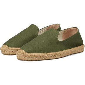 Soludos Smoking Slipper Espadrille Olive Green 9 D (M)