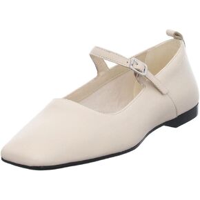 Delia Leather Maryjane Flat