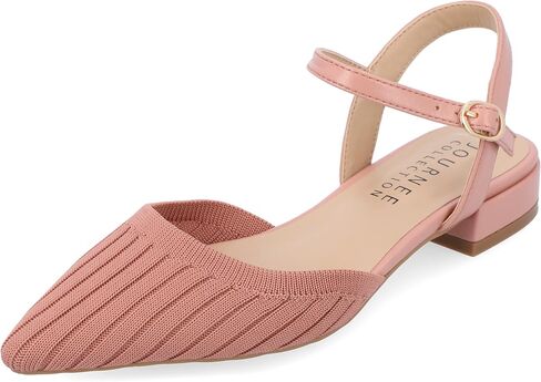 Journee Collection Women's Medium and Wide Width Ansley Flats in Saudi Arabia