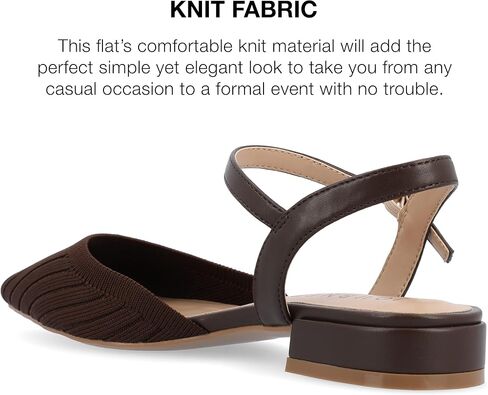 Journee Collection Women's Medium and Wide Width Ansley Flats in Saudi Arabia