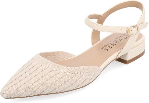 Journee Collection Women's Medium and Wide Width Ansley Flats in Saudi Arabia