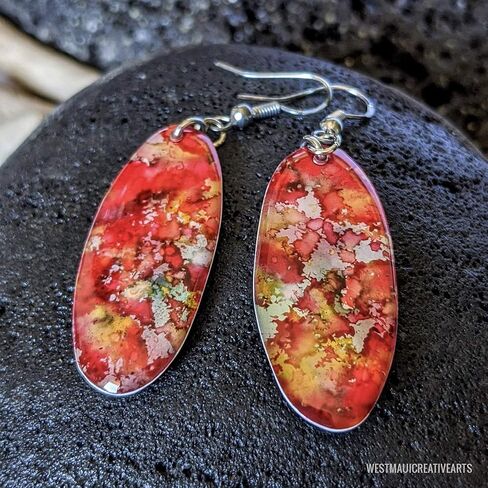 Pixiss Brown Alcohol Ink Set - 5 Shades of Highly Saturated Alcohol Ink for Epoxy Resin Supplies, Yupo Paper, Tumblers, Coasters - Resin Colorant for Epoxy Resin and Resin Art Supplies in Kuwait