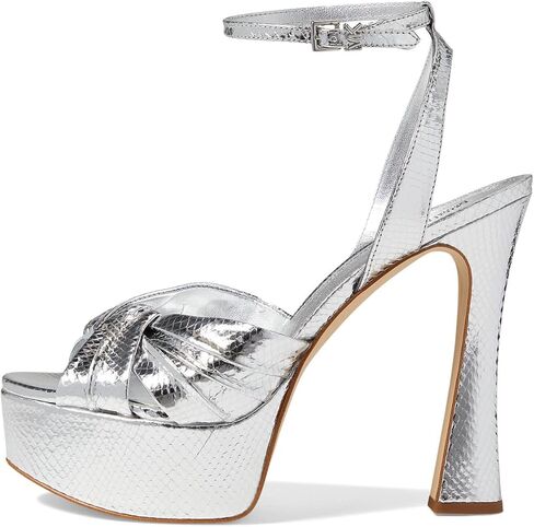 Michael Kors Selena Platform Silver 9 M in Saudi Arabia