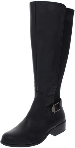 Alfani Womens Kallumm Closed Toe Mid-Calf Fashion Boots, Black, Size 7.0 in Saudi Arabia